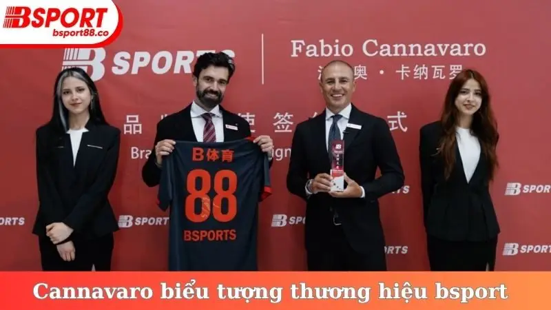 Cannavaro biểu tượng thương hiệu bsport