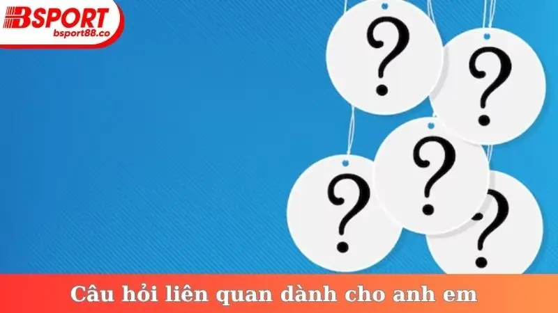 Câu hỏi liên quan dành cho anh em
