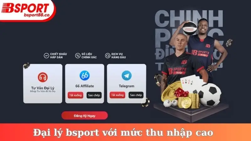 Đại lý bsport với mức thu nhập cao