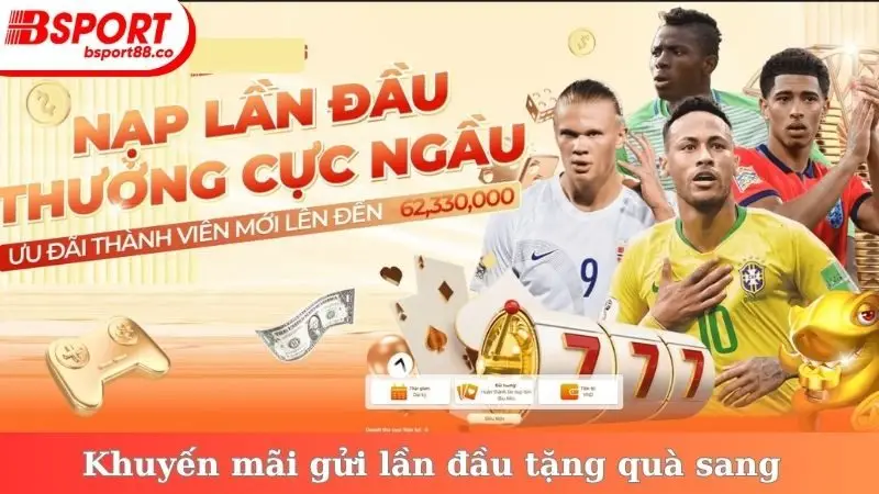 Khuyến mãi gửi lần đầu tặng quà sang